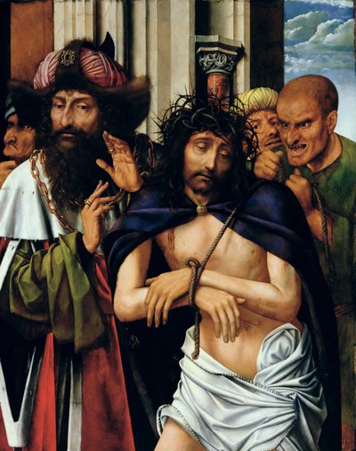 The Mocking of Christ by Quentin Massys or Metsys